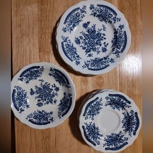 Blue Carnation #4235 Dishes